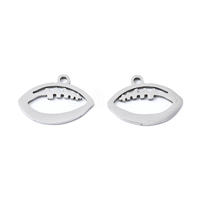Non-Tarnish 201 Stainless Steel Pendants STAS-T044-252P-1