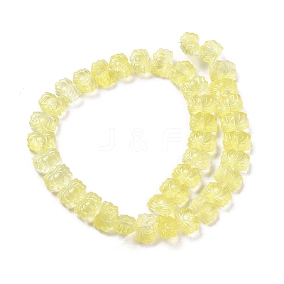 Transparent Glass Beads Strands GLAA-F114-01D-1