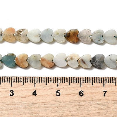 Natural Flower Amazonite Beads Strands G-A272-A01-29-1
