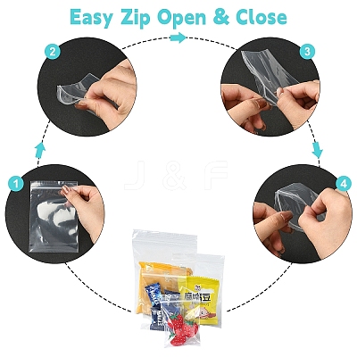 Plastic Resealable Packaging Bags OPP-YW0001-04D-1