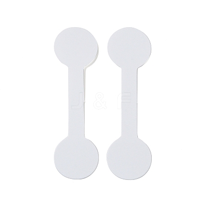 Folding Blank Paper Jewelry Price Tags CDIS-C006-02A-1
