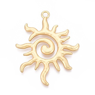 Rack Plating Alloy Big Pendants PALLOY-N179-04MG-1