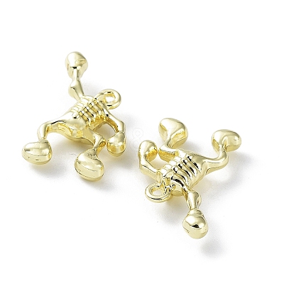 Rack Plating Alloy Pendants PALLOY-Q458-09G-1