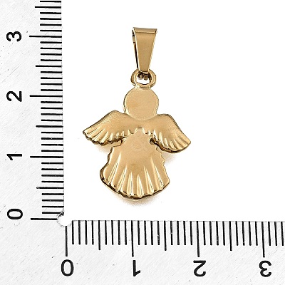 304 Stainless Steel Pendants STAS-G400-03G-03-1