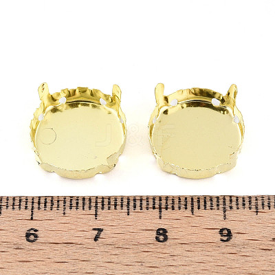 201 Stainless Steel Sew on Prong Settings STAS-T032-01-16mm-G-1