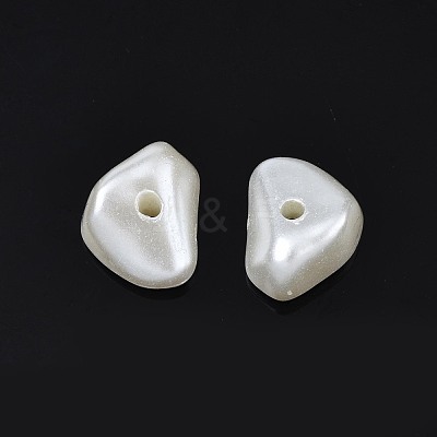 ABS Plastic Imitation Pearl Beads KY-T023-020-1