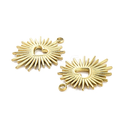 Ion Plating(IP) 316L Surgical Stainless Steel Pendants STAS-D029-17G-1