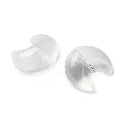 Baking Paint Transparent Glass Beads DGLA-F003-01C-1