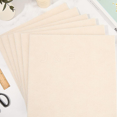 12Pcs Square Self-adhesion Polyester Carpet Tape DIY-CN0003-45A-1