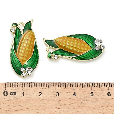 Alloy Enamel Pendants ENAM-F155-03A-1