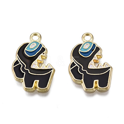 Alloy Enamel Pendants X-ENAM-N059-76-1