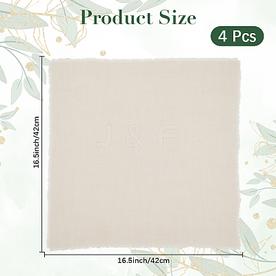 Square Cotton Table Runner AJEW-WH20018-13B-1