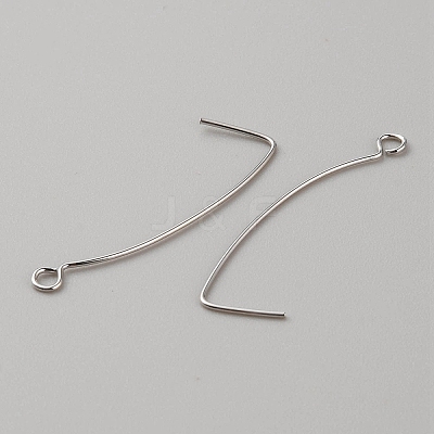 Brass Earring Hooks KK-WH0044-141D-P-1