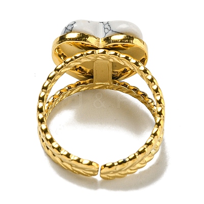 Ion Plating(IP) 304 Stainless Steel Open Cuff Rings RJEW-C079-20G-1