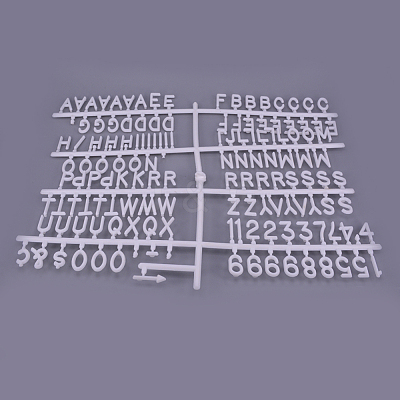 Letters for Flet Letter Boards KY-WH0022-04B-1