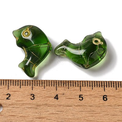 Transparent Lampwork Beads LAMP-P065-05A-02-1