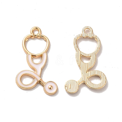 Alloy Enamel Pendants ENAM-D043-07G-1