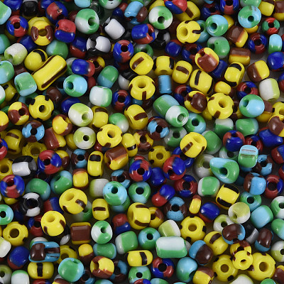6/0 Opaque Glass Seed Beads SEED-T006-01C-A-1