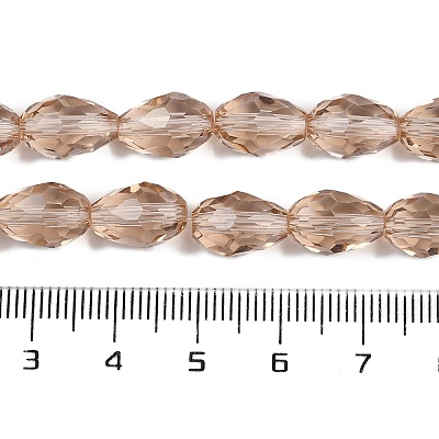 Transparent Glass Beads Strands LS-EGLA-N013-T10mm-D23-1