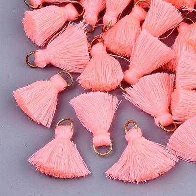 Polycotton(Polyester Cotton) Tassel Pendant Decorations FIND-S280-15-1