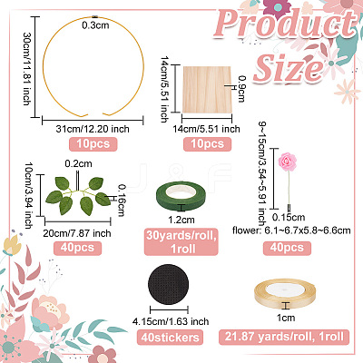 Foam Artificial Rose AJEW-OC0004-66-1
