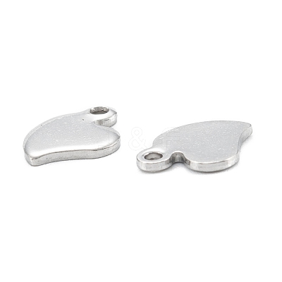 Non-Tarnish 304 Stainless Steel Charms STAS-K218-02P-1