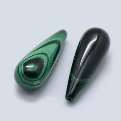 Natural Malachite Beads X-G-F571-08-1