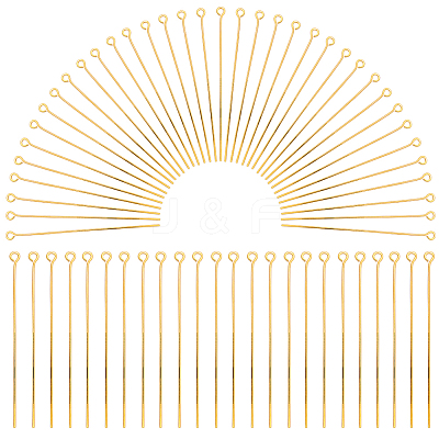 600Pcs Brass Eye Pin KK-SP0001-69C-G-1