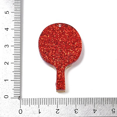 Printed Opaque Acrylic Pendants FIND-D283-07C-1