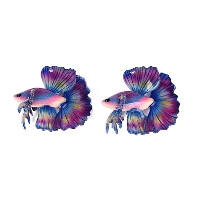 Acrylic Pendants BACR-T001-02F-1