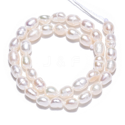 Natural Cultured Freshwater Pearl Beads Strands PEAR-N012-03I-1