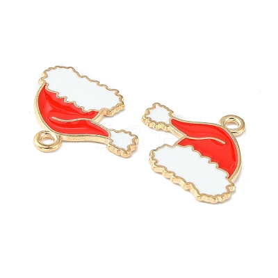 Christmas Alloy Enamel Pendants LS-ENAM-D047-09LG-06-1