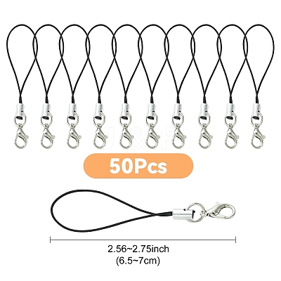 Polyester Cord Mobile Straps MOBA-YW0001-04A-1
