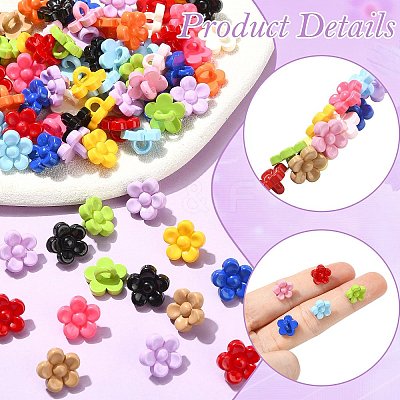 1-Hole Acrylic Shank Buttons MACR-CJZ0001-01-1