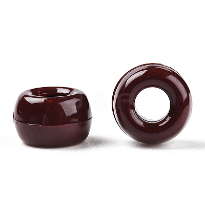 Opaque Plastic Beads KY-T025-01-F02-1