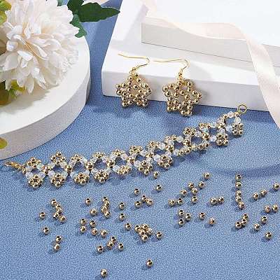 Iron Spacer Beads IFIN-R237-4mm-G-1