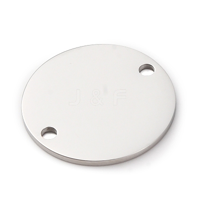 304 Stainless Steel Connector Charms STAS-P398-01P-1