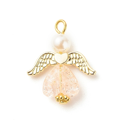 Transparent Acrylic Pendants X-PALLOY-JF01568-1