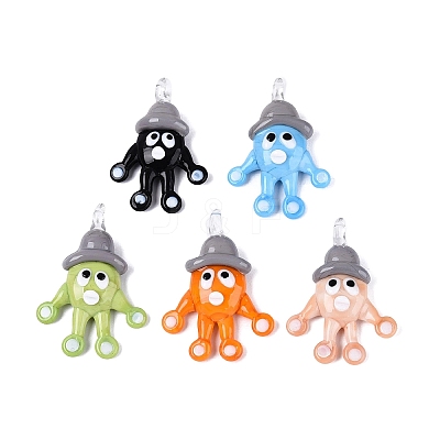 Handmade Lampwork Pendants LAMP-N034-21-1