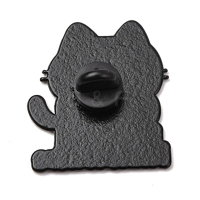 I Hate It Here Crying Cat Enamel Pins JEWB-B047-01D-1