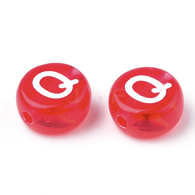 Transparent Acrylic Beads TACR-N002-04K-1