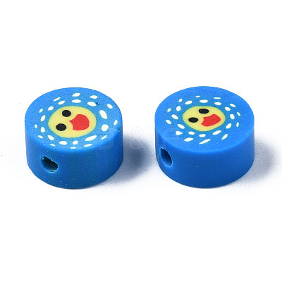 Handmade Polymer Clay Beads CLAY-N008-035B-1