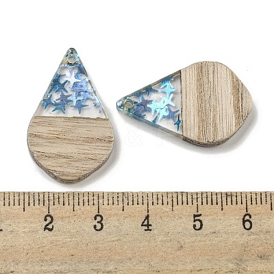 Wooden Pendants FIND-B042-12B-1