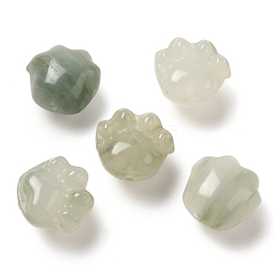Natural Jade Carved Beads G-P550-18-1