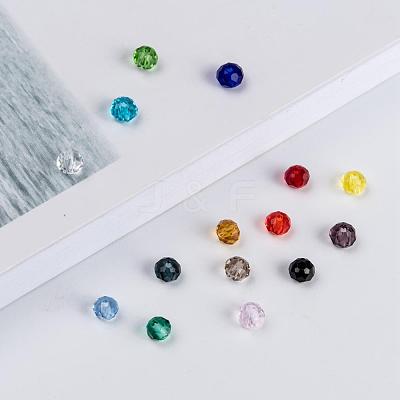 Opaque Solid Color Glass Beads EGLA-X0006-02A-4mm-1