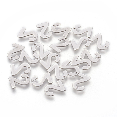 Tarnish Resistant 201 Stainless Steel Charms STAS-F175-01P-2-1