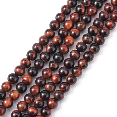 16 inch Red Tiger Eye Strands GSR4mmC042-1