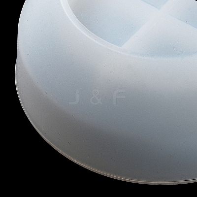 Round DIY Silicone Candle Cup Molds DIY-P078-08-1