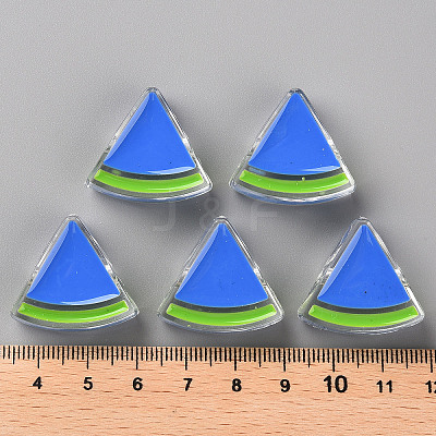 Transparent Enamel Acrylic Beads LS-TACR-S155-001K-1