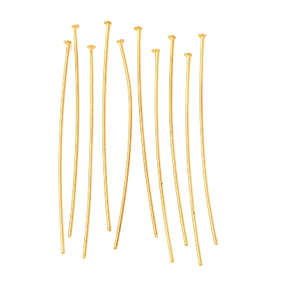 Brass Flat Head Pins LS-X-HP5.0cmCY-G-1